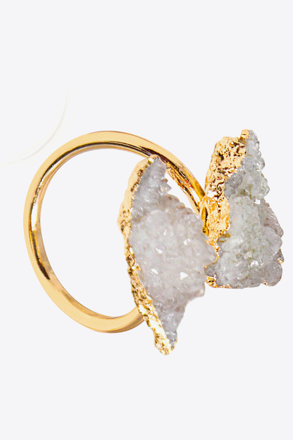 Druzy Copper Ring