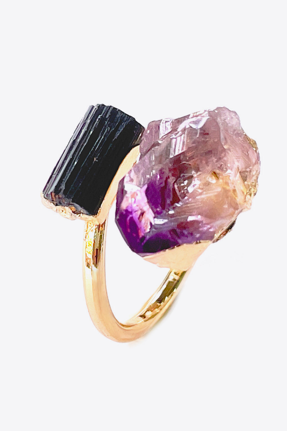 Druzy Copper Ring